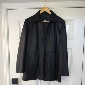 EUC leather winter jacket with wool and thinsulate lining